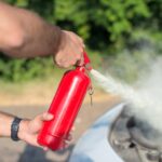 Liten brandsläckare