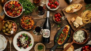Italiens mat och vin